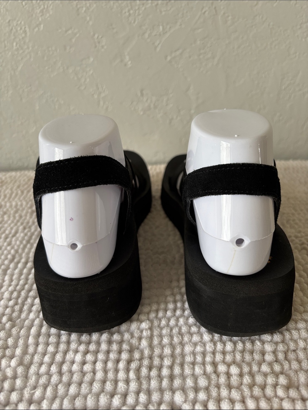 Yellow box Platform Elastic Strap Sandals - Picture 12 of 13